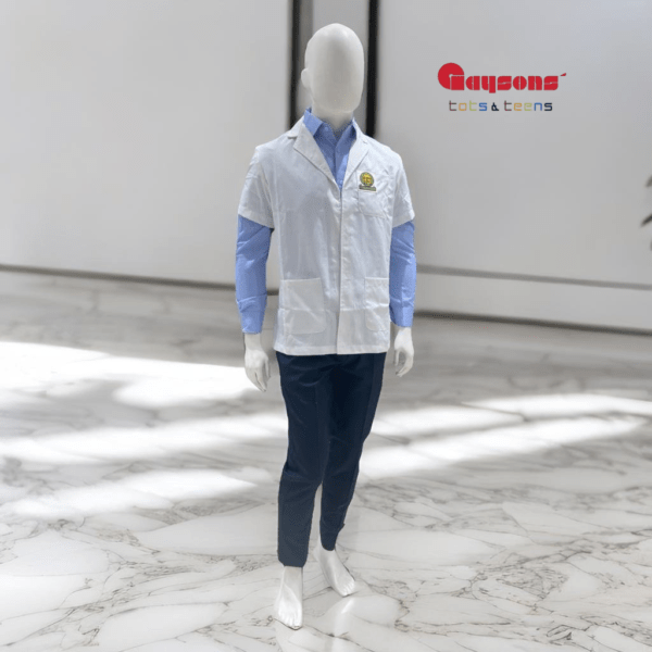 White Apron | College Uniform - Image 2