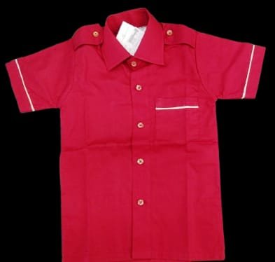 White Half Sleeves Shirt for Nursery