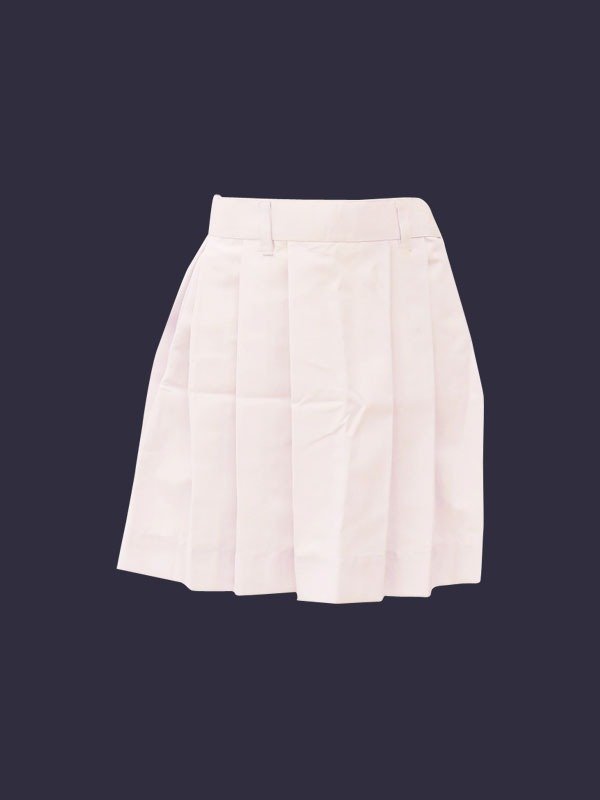 White Skirt with Box Pleats (STD VIth to XIIth)